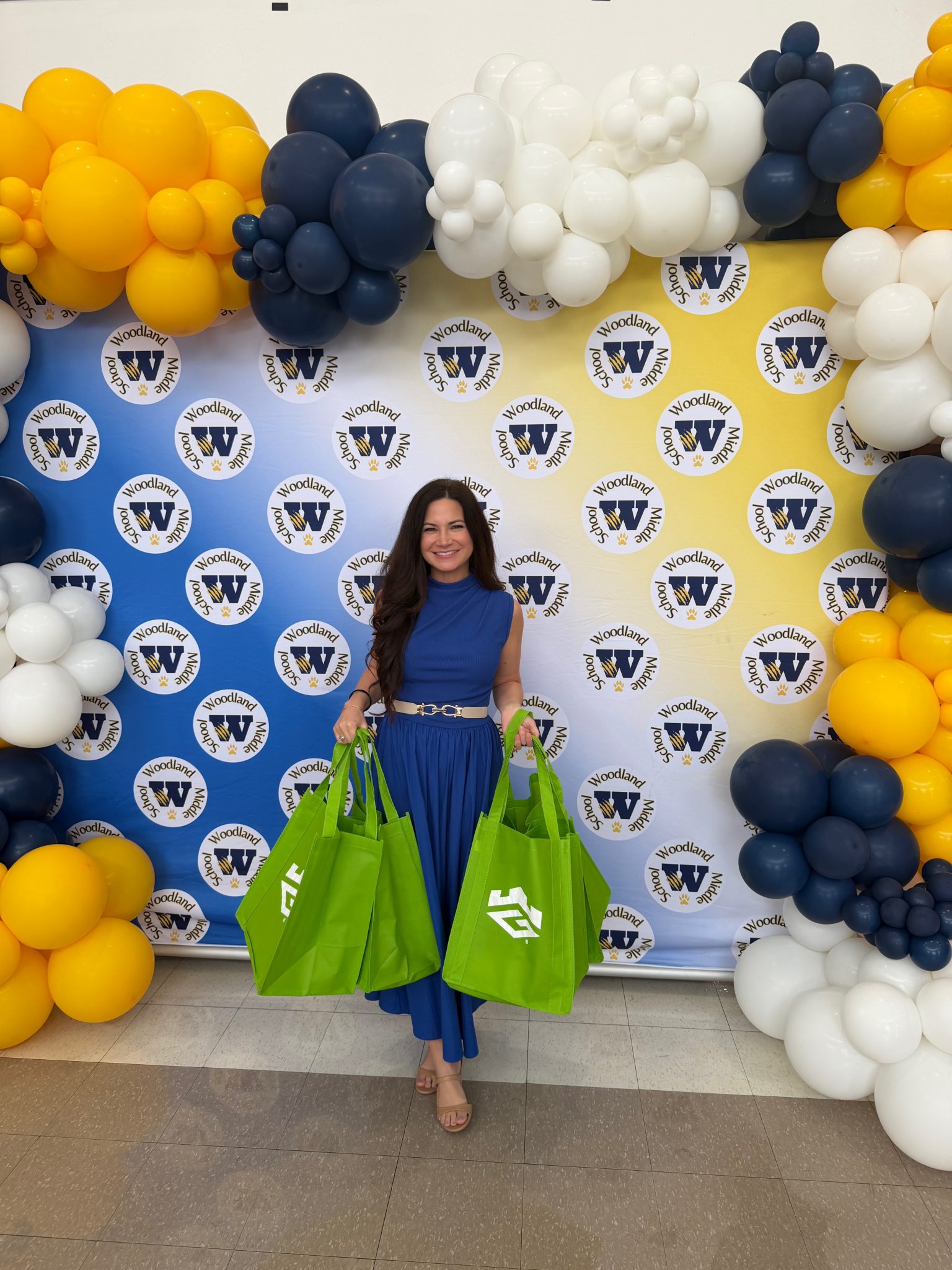 Georgia Cyber Center's Director of Outreach & Engagement at Woodland Middle School Career Day (Atlanta)