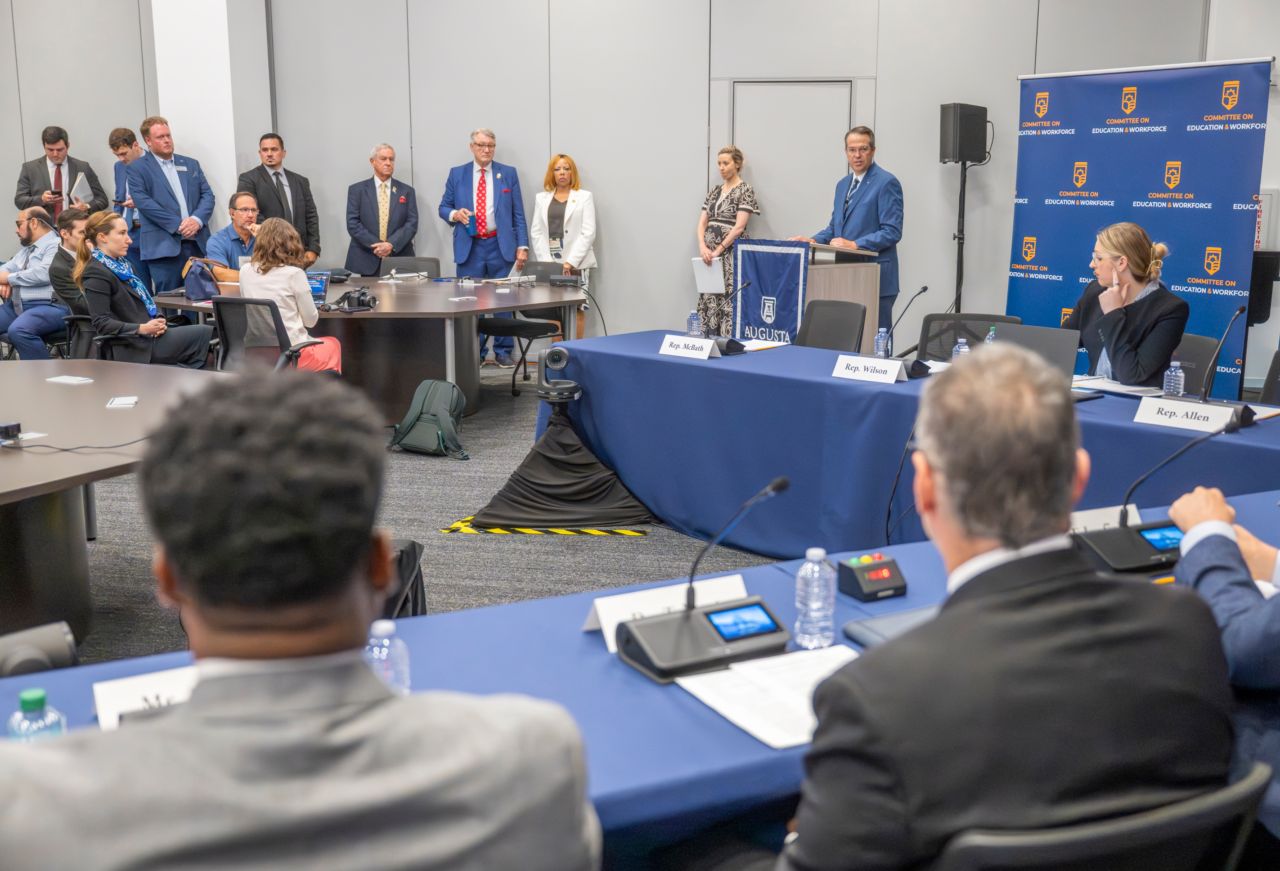 U.S. House Committee on Education and the Workforce hearing in Virtual World at Georgia Cyber Center