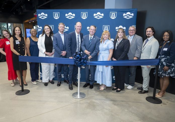 Ribbon cutting of Cyber Resiliency Center at Georgia Cyber Center