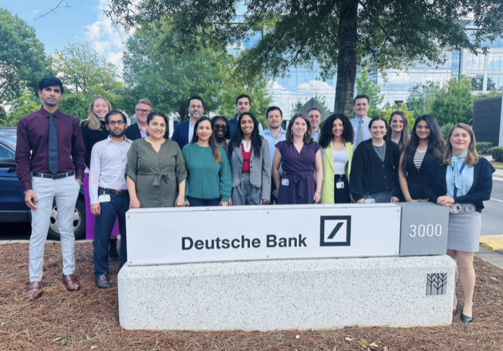 Kaushini Pathirana AU Student at Full Time Job at Deutsche Bank