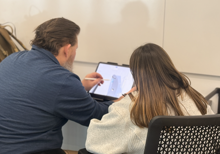 prototyping with OT students in the Garage Makerspace at Georgia Cyber Innovation & Training Center
