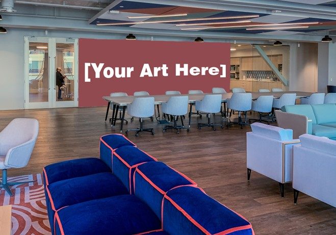 Slide1 Mural Example - Collaborative Lounge
