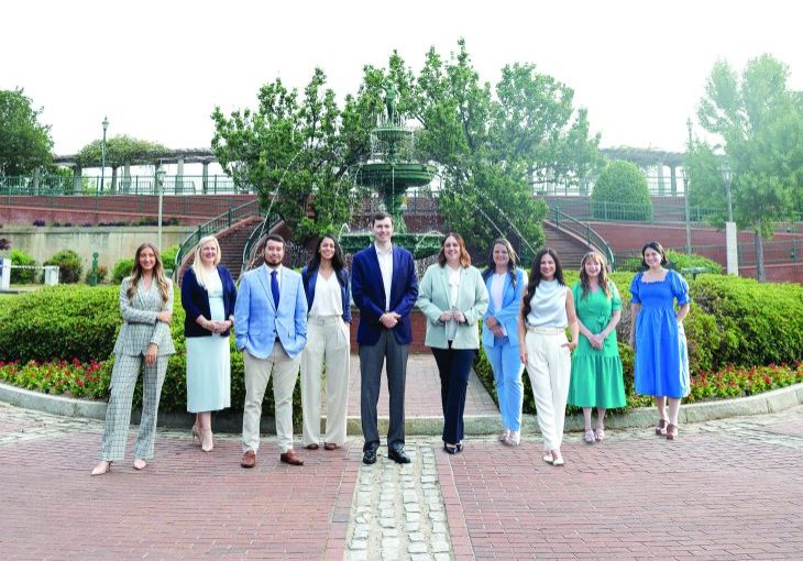 Group of people posing